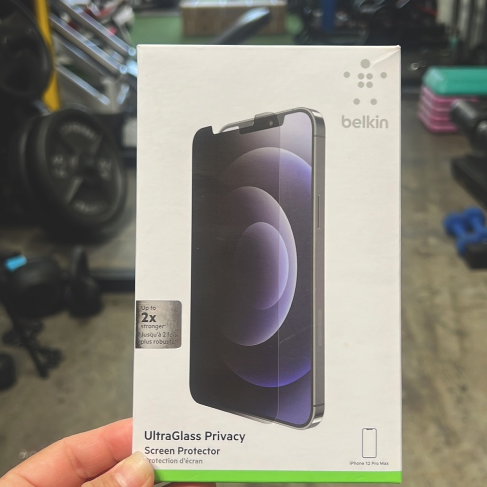 Belkin UltraGlass Privacy screen protector for iPhone 12 Pro Max